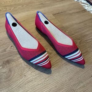 Rothy’s Cherry Red Captoe